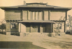 Walter Gropius y Adolf Meyer: casa Sommerfeld, Berlín, 1920-21.