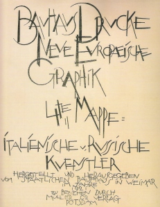Lyonel Feininger: portada