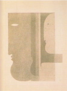 Oskar Schlemmer:“Juego con cabezas”, 1923