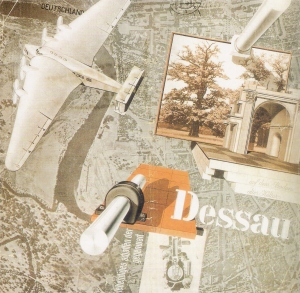 Joost Schmidt; folleto para la ciudad de Dessau, 1931